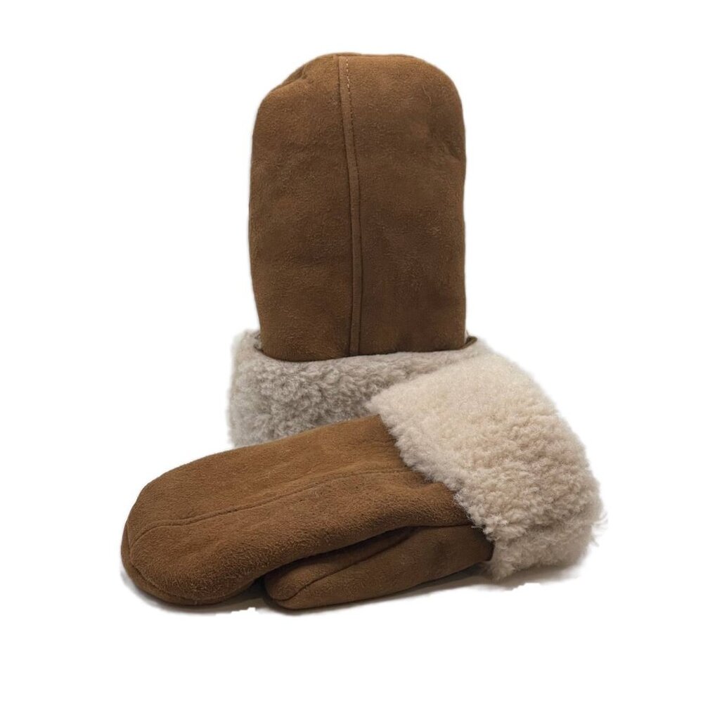 Unisex Premium Shearling Sheepskin Leather Gloves